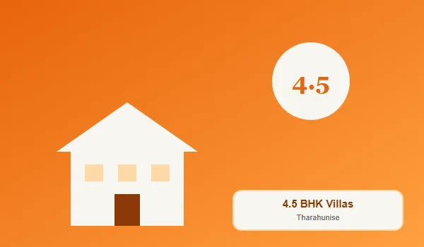 4-5 BHK Villas By Embassy Group In Tharahunise